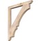 Ekena Millwork Balboa Slat Smooth Bracket, Douglas Fir, 3 1/2"W x 42"D x 48"H BKT04X42X48BOA06SDF - alternate 1